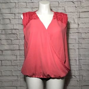 ➡️LIZ CLAIBORNE⬅️Rapture Rose Career Top